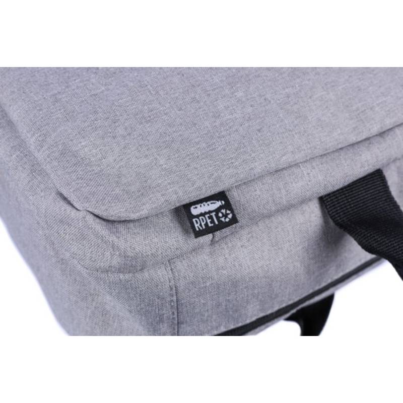 rPET polyesterový (300D) batoh Mallory, černá rPET polyesterový (300D) batoh Mallory, černá