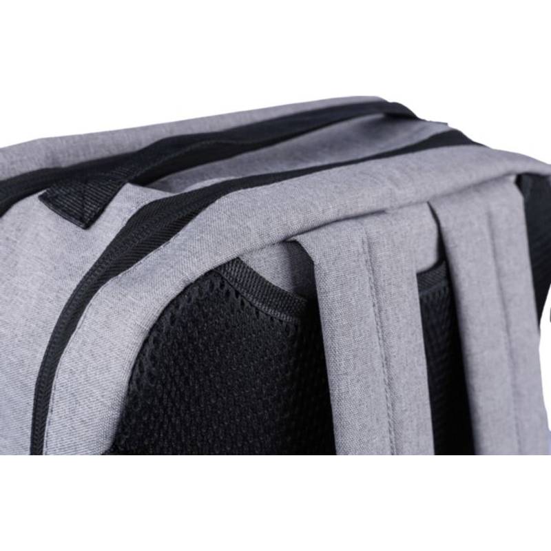 rPET polyesterový (300D) batoh Mallory, černá rPET polyesterový (300D) batoh Mallory, černá