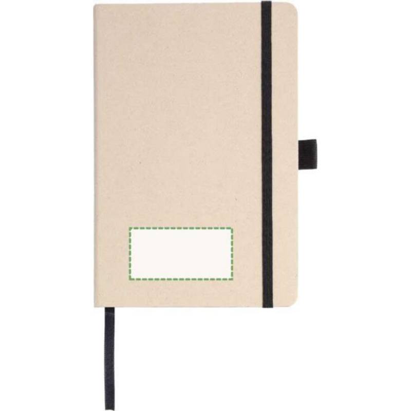 Zápisník z cukrové třtiny (A5) Friedrich, černá Zápisník z cukrové třtiny (A5) Friedrich, černá