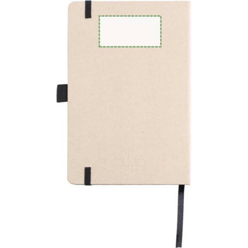 Zápisník z cukrové třtiny (A5) Friedrich, černá Zápisník z cukrové třtiny (A5) Friedrich, černá