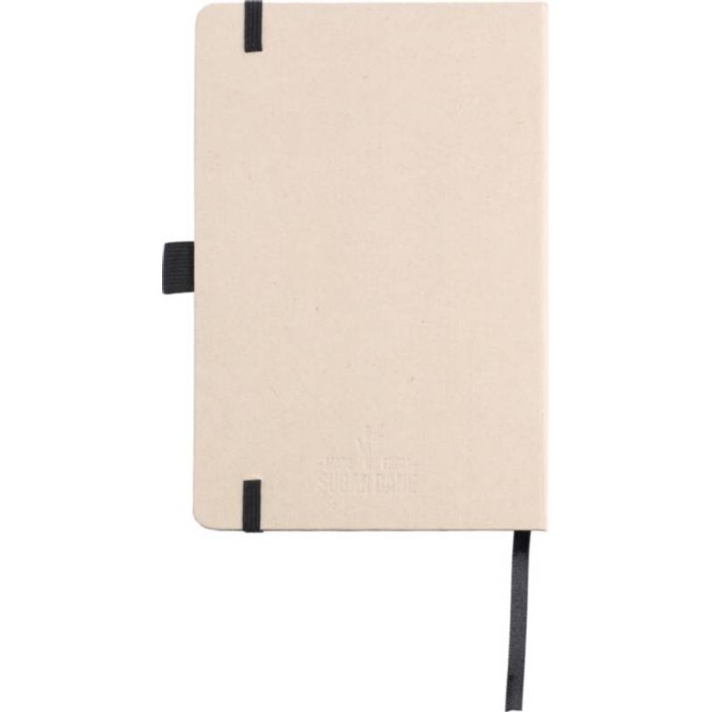 Zápisník z cukrové třtiny (A5) Friedrich, černá Zápisník z cukrové třtiny (A5) Friedrich, černá