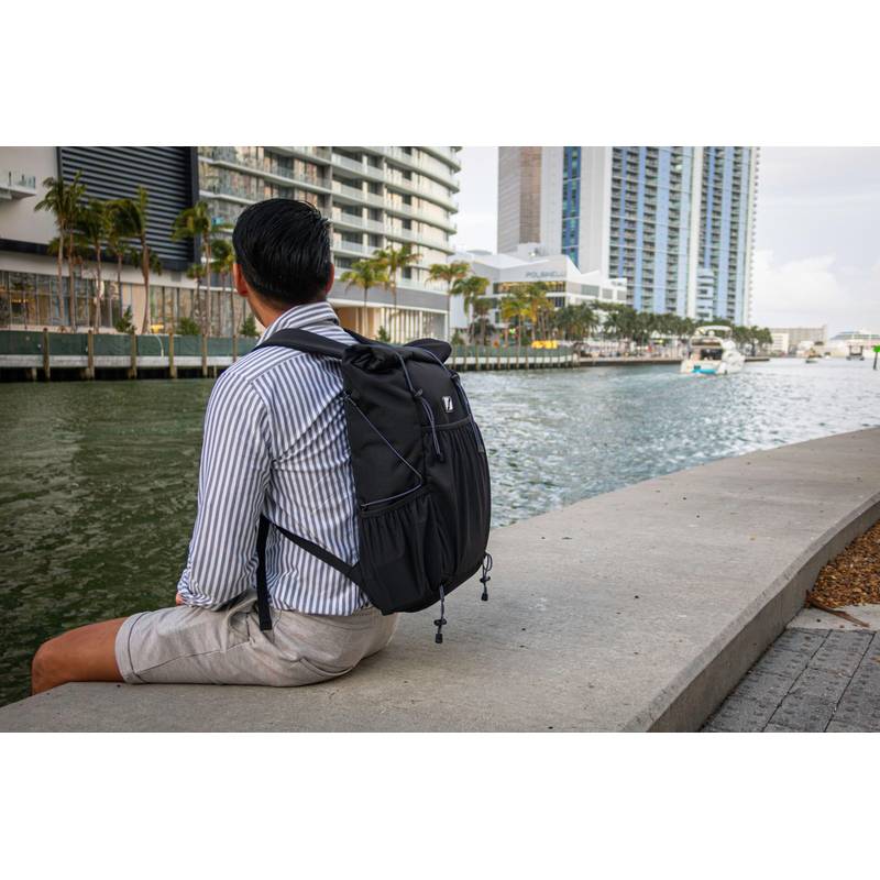 Roll-top batoh Brandcharger Venturer, čierna Roll-top batoh Brandcharger Venturer, čierna