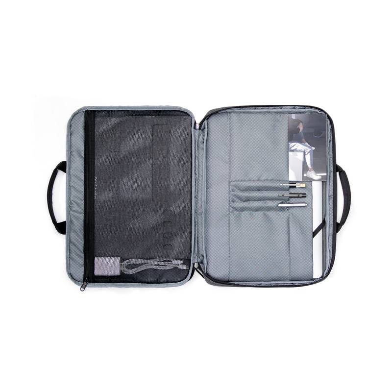 Brašna na notebook Brandcharger Spectre 2 16 palců, šedá Brašna na notebook Brandcharger Spectre 2 16 palců, šedá