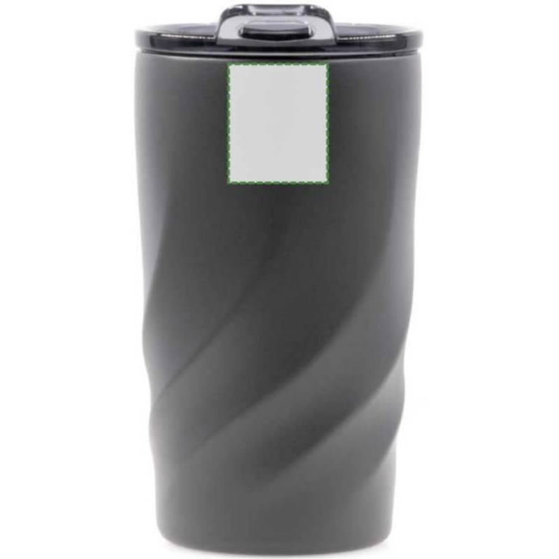 Cestovný hrnček Brandcharger Vortex Calix Ceramica, sivá gun metal Cestovný hrnček Brandcharger Vortex Calix Ceramica, sivá gun metal