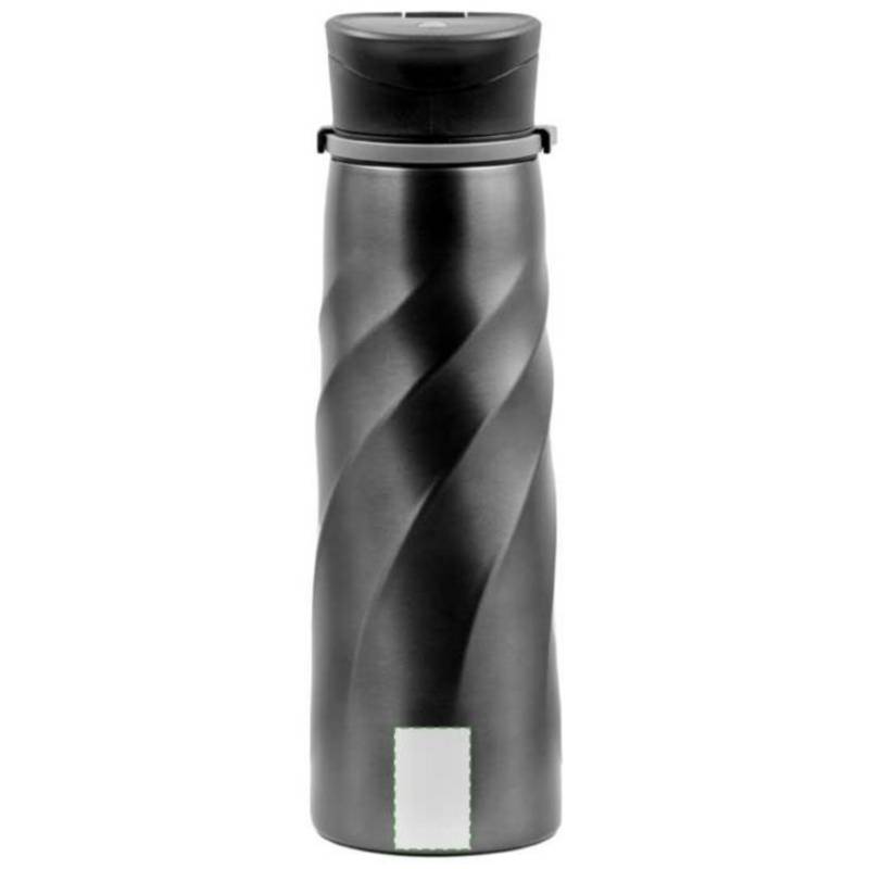 Fľaša na pitie Brandcharger Vortex Athletica, sivá gun metal Fľaša na pitie Brandcharger Vortex Athletica, sivá gun metal