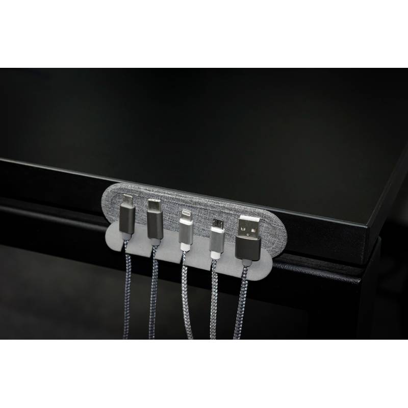 Držiak kábla Brandcharger Cabledock, sivá Držiak kábla Brandcharger Cabledock, sivá