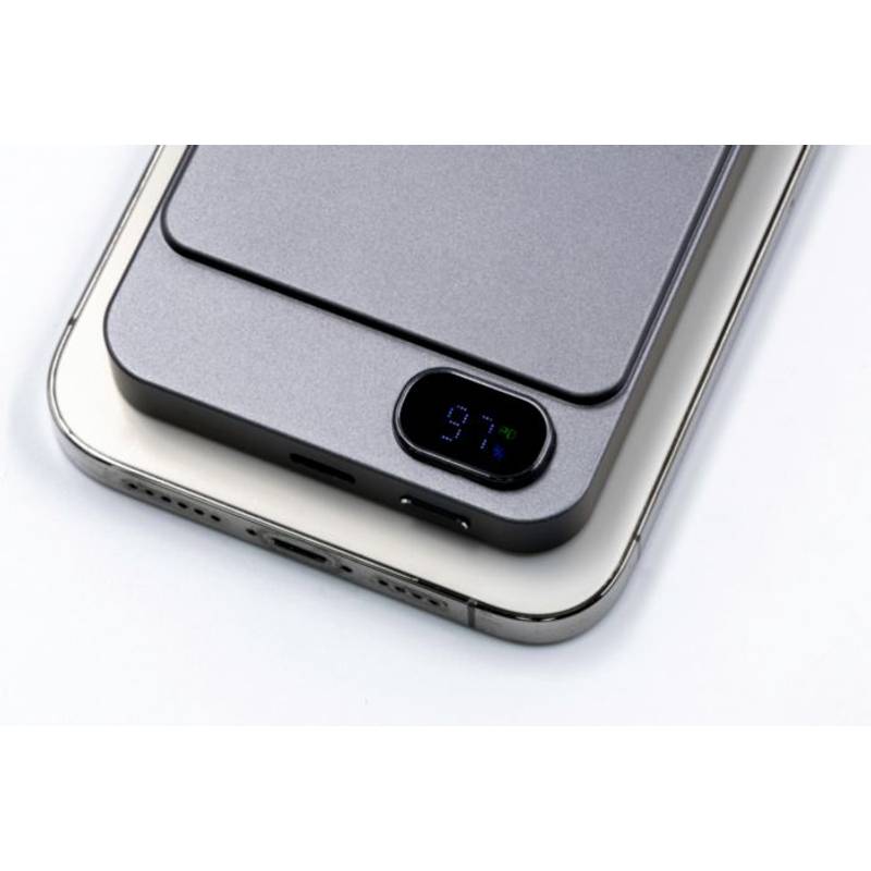 Bezdrôtová powerbanka Brandcharger Powerwave 5000, sivá gun metal Bezdrôtová powerbanka Brandcharger Powerwave 5000, sivá gun metal