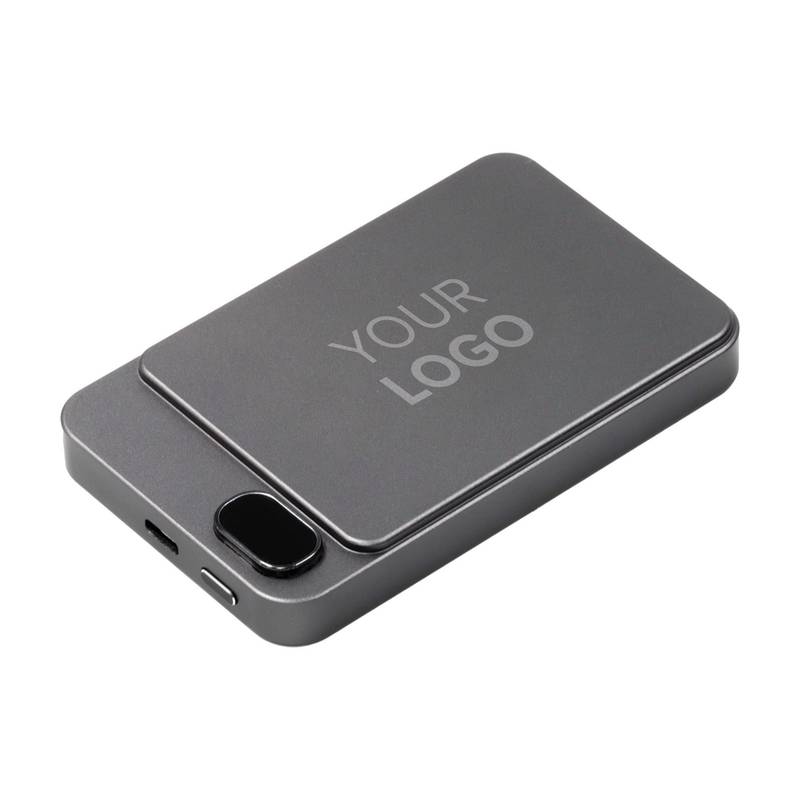 Bezdrôtová powerbanka Brandcharger Powerwave 5000, sivá gun metal Bezdrôtová powerbanka Brandcharger Powerwave 5000, sivá gun metal