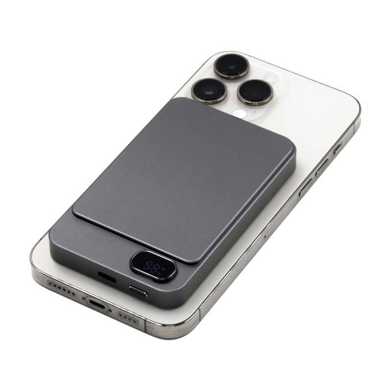 Bezdrôtová powerbanka Brandcharger Powerwave 5000, sivá gun metal Bezdrôtová powerbanka Brandcharger Powerwave 5000, sivá gun metal