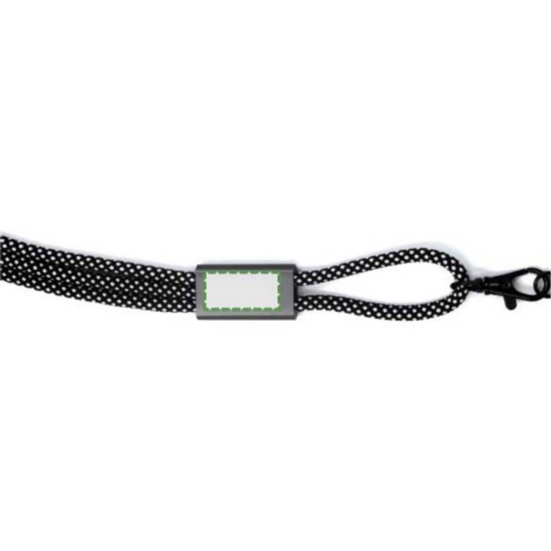 Lanyard Brandcharger Lany, sivá gun metal Lanyard Brandcharger Lany, sivá gun metal