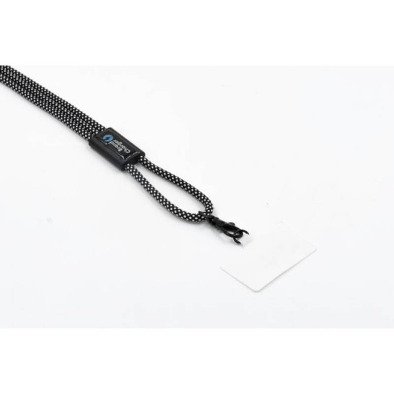 Lanyard Brandcharger Lany, sivá gun metal Lanyard Brandcharger Lany, sivá gun metal