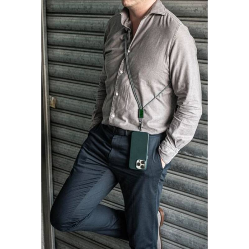 Lanyard Brandcharger Lany, sivá gun metal Lanyard Brandcharger Lany, sivá gun metal