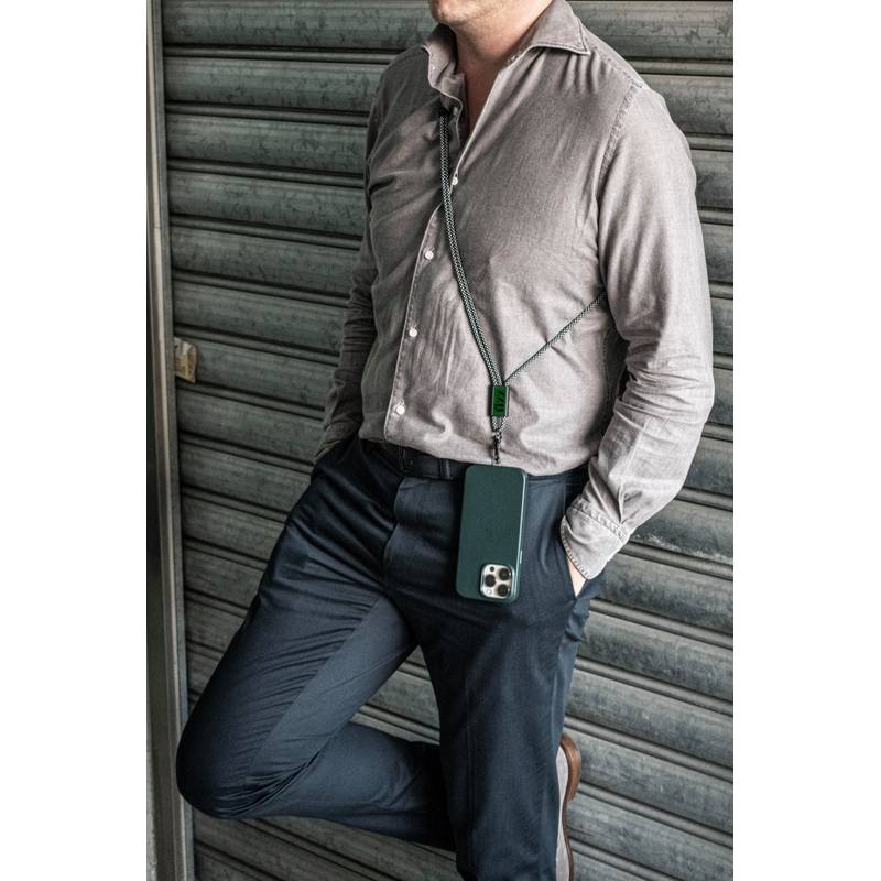 Lanyard Brandcharger Lany, sivá gun metal Lanyard Brandcharger Lany, sivá gun metal