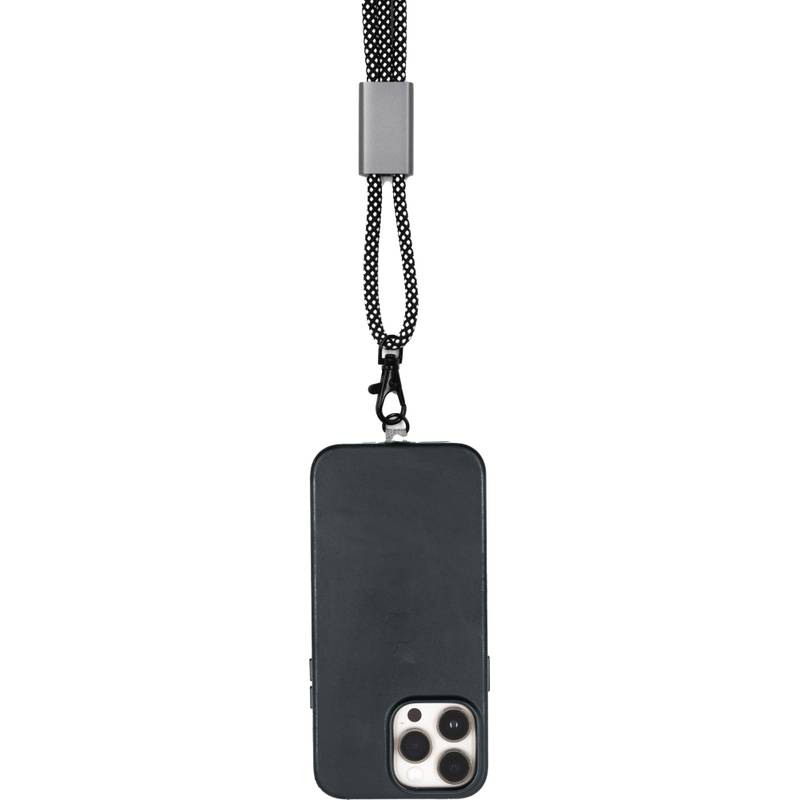 Lanyard Brandcharger Lany, sivá gun metal Lanyard Brandcharger Lany, sivá gun metal