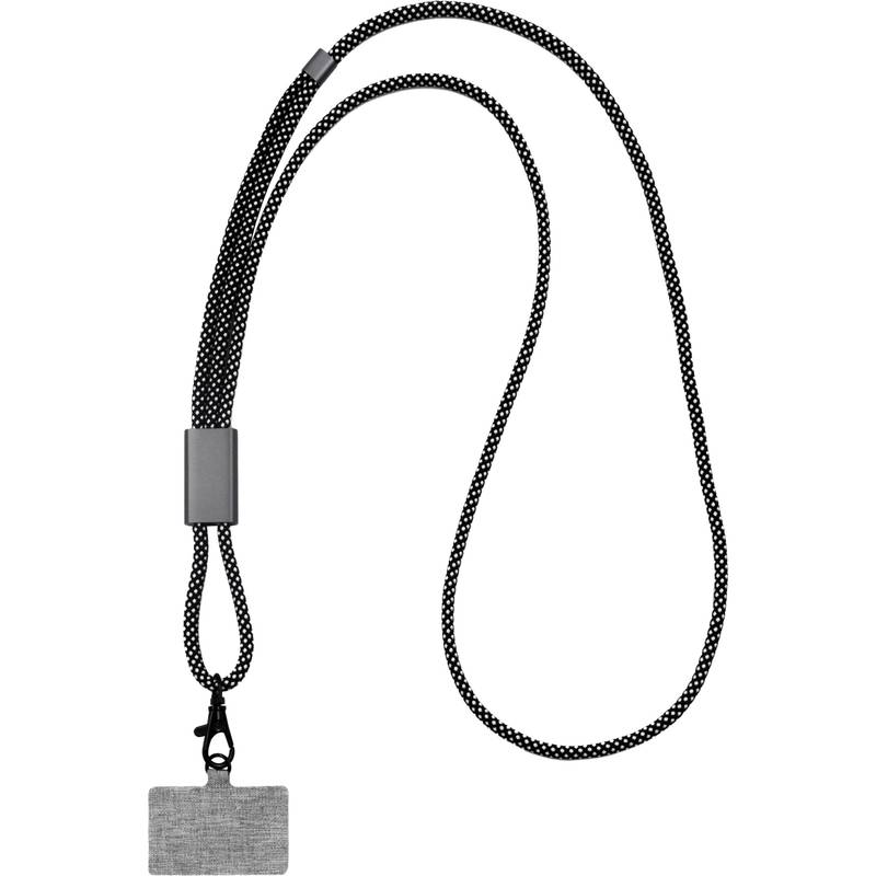 Lanyard Brandcharger Lany, sivá gun metal Lanyard Brandcharger Lany, sivá gun metal