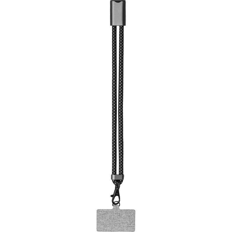 Nabíjací kábel Brandcharger Lany Wristband Charge, sivá gun metal Nabíjací kábel Brandcharger Lany Wristband Charge, sivá gun metal
