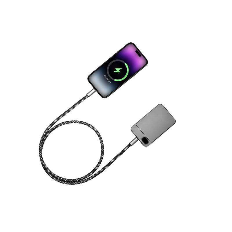 Nabíjací kábel Brandcharger Volt, sivá gun metal Nabíjací kábel Brandcharger Volt, sivá gun metal