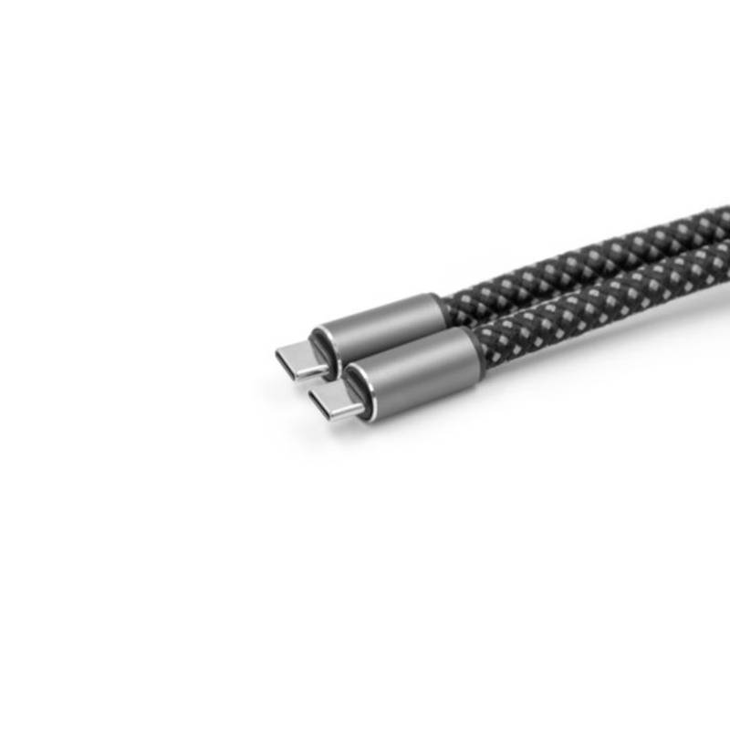 Nabíjací kábel Brandcharger Volt, sivá gun metal Nabíjací kábel Brandcharger Volt, sivá gun metal