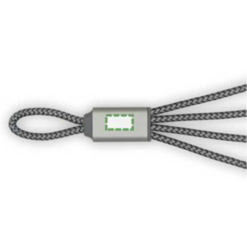 Nabíjací kábel Brandcharger Trident 2, sivá gun metal Nabíjací kábel Brandcharger Trident 2, sivá gun metal