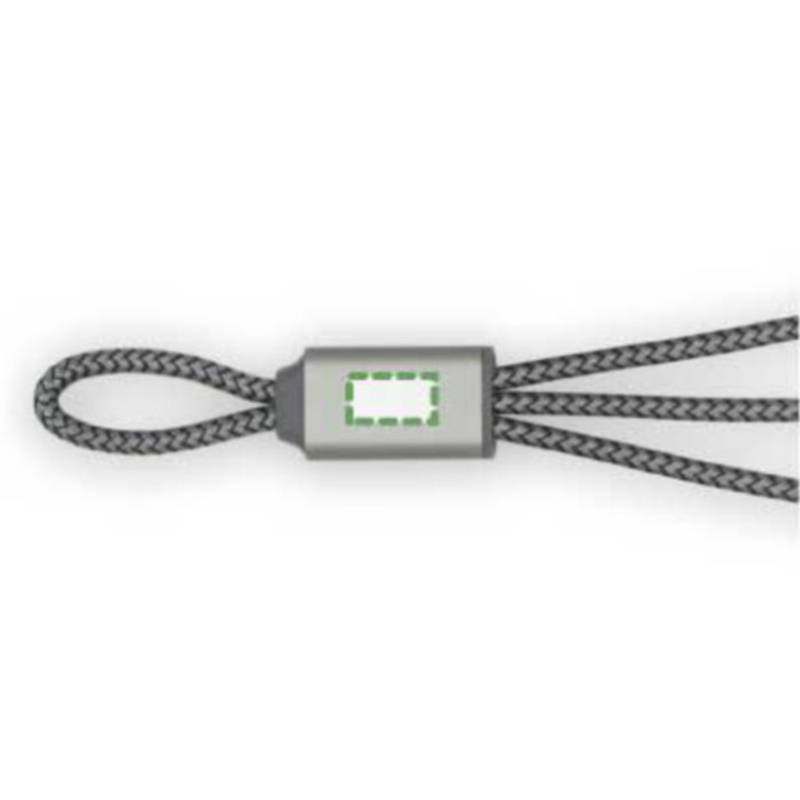 Nabíjací kábel Brandcharger Trident 2, sivá gun metal Nabíjací kábel Brandcharger Trident 2, sivá gun metal