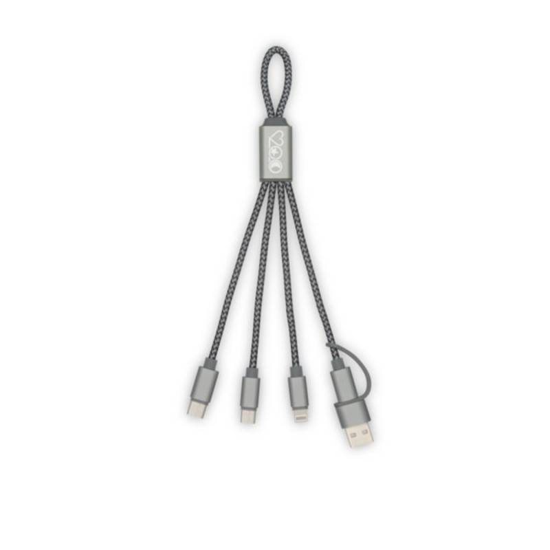 Nabíjací kábel Brandcharger Trident 2, sivá gun metal Nabíjací kábel Brandcharger Trident 2, sivá gun metal