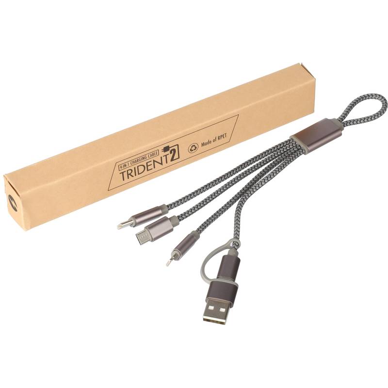 Nabíjací kábel Brandcharger Trident 2, sivá gun metal Nabíjací kábel Brandcharger Trident 2, sivá gun metal