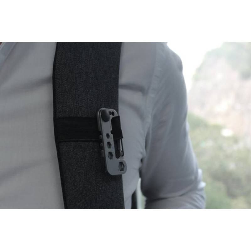 Multifunkčné náradie Brandcharger Twist, sivá strieborná Multifunkčné náradie Brandcharger Twist, sivá strieborná