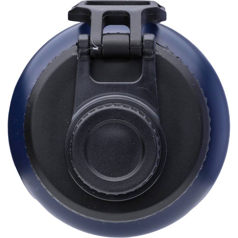 Nerezová dvojplášťová fľaša na pitie 1000 ml Nathaniel, čierna Nerezová dvojplášťová fľaša na pitie 1000 ml Nathaniel, čierna