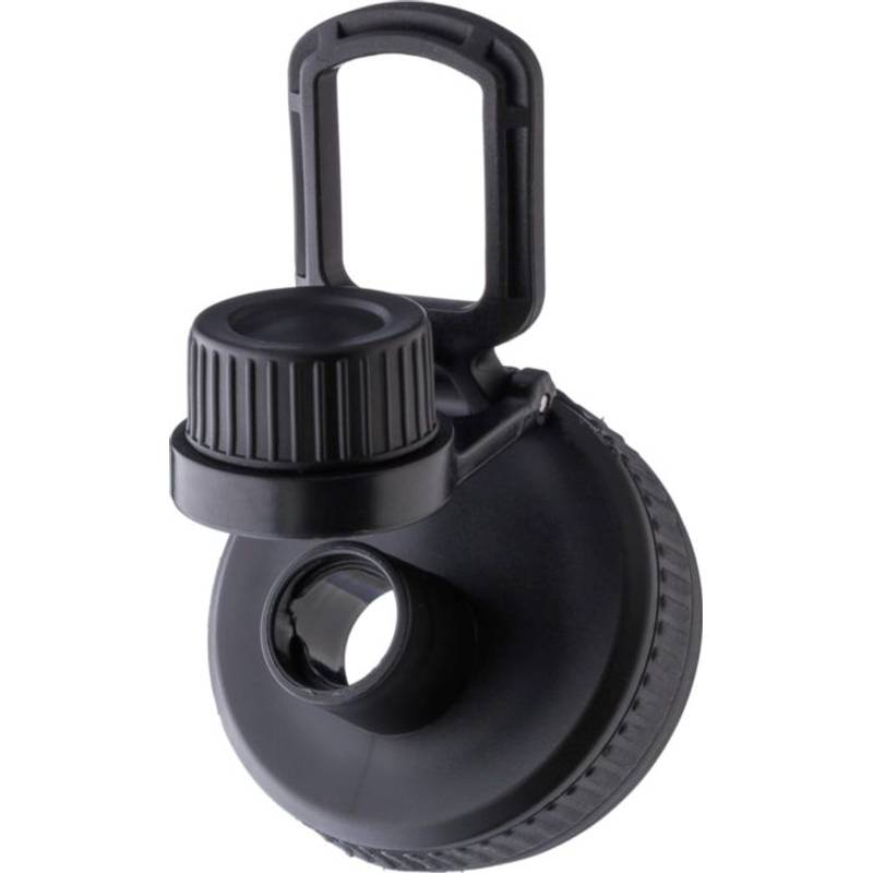 Nerezová dvojplášťová fľaša na pitie 1000 ml Nathaniel, čierna Nerezová dvojplášťová fľaša na pitie 1000 ml Nathaniel, čierna