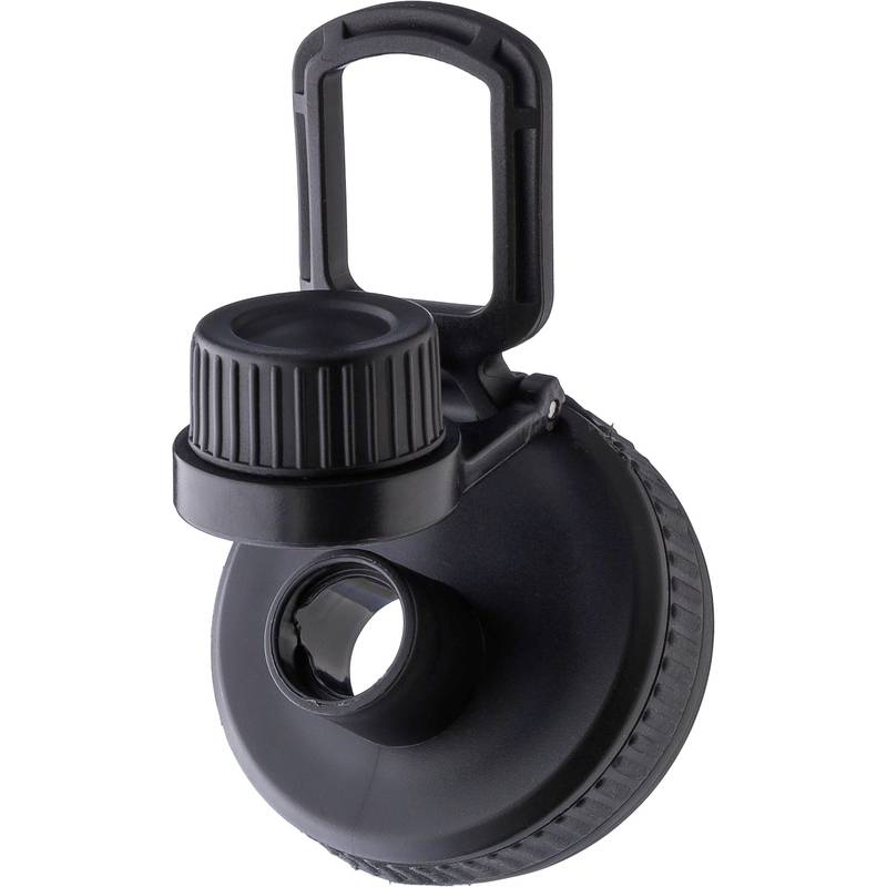 Nerezová dvojplášťová fľaša na pitie 1000 ml Nathaniel, čierna Nerezová dvojplášťová fľaša na pitie 1000 ml Nathaniel, čierna