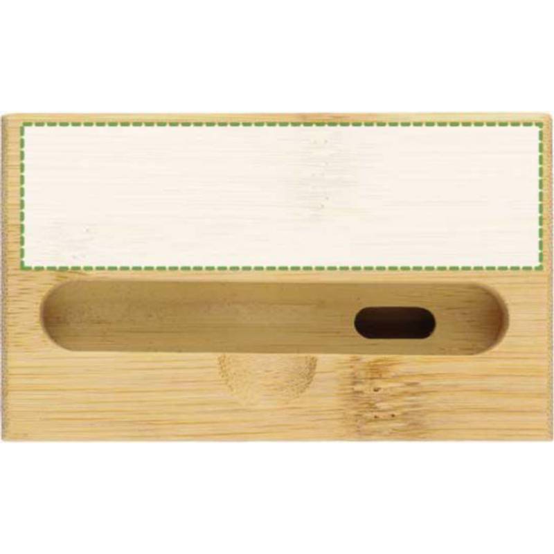 Bambusový stojan na telefon Albert, hnědá Bambusový stojan na telefon Albert, hnědá