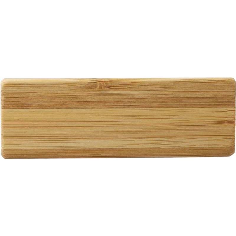 Bambusový stojan na telefon Albert, hnědá Bambusový stojan na telefon Albert, hnědá