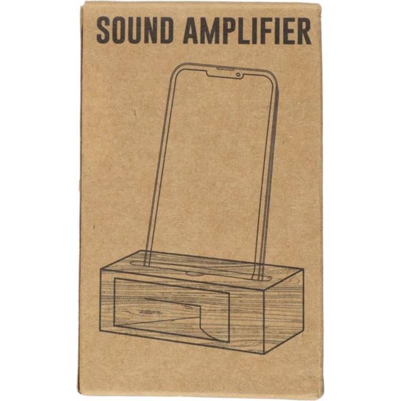 Bambusový stojan na telefon Albert, hnědá Bambusový stojan na telefon Albert, hnědá