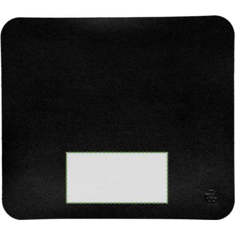Recyklovaná podložka pod myš Alexis, čierna Recyklovaná podložka pod myš Alexis, čierna