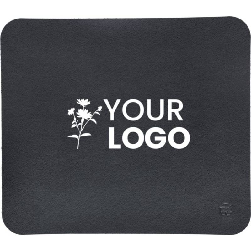 Recyklovaná podložka pod myš Alexis, čierna Recyklovaná podložka pod myš Alexis, čierna