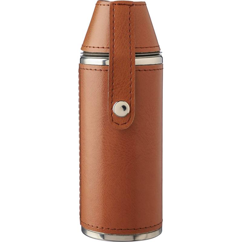 Recyklovaná nerezová banka Brock, hnedá Recyklovaná nerezová banka Brock, hnedá