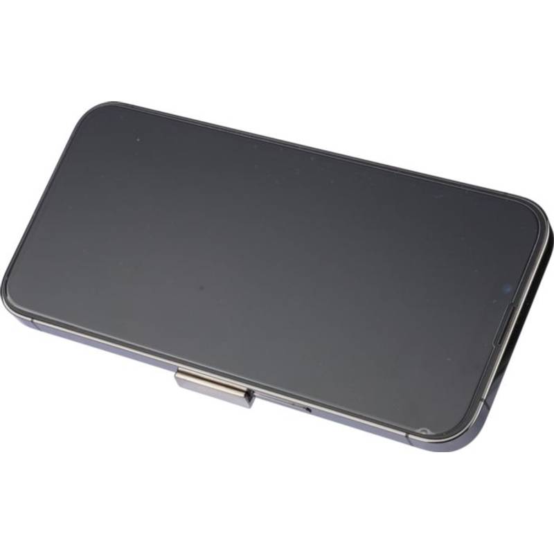 Klíčenka ze zinkové slitiny Colin, šedá stříbrná Klíčenka ze zinkové slitiny Colin, šedá stříbrná