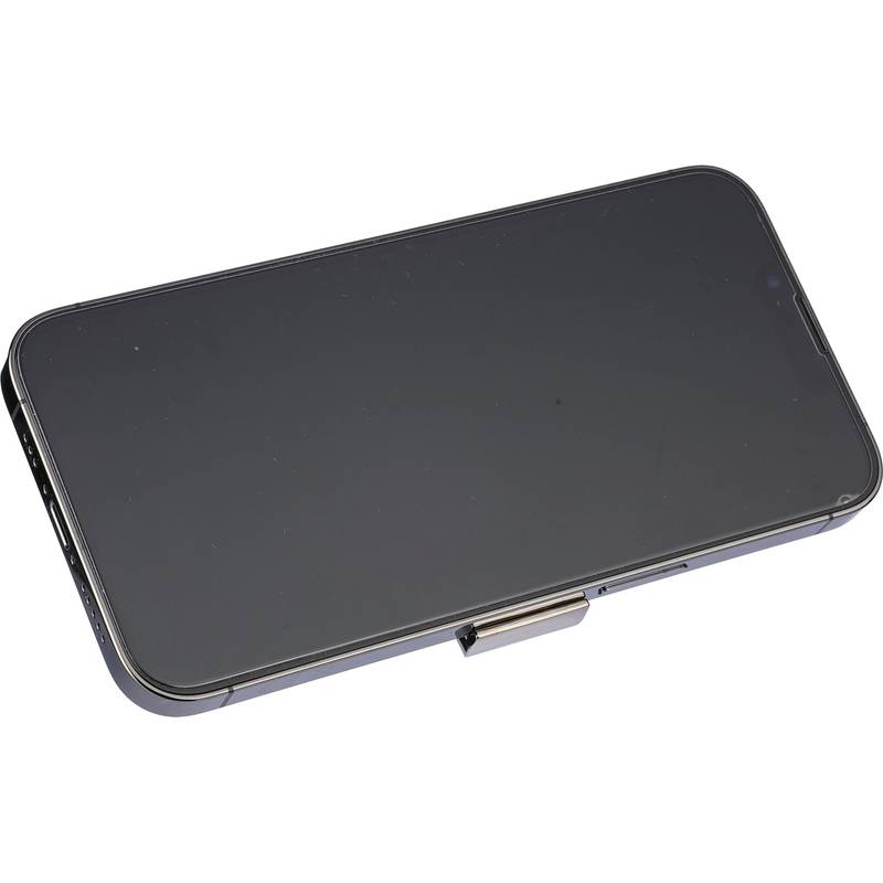 Klíčenka ze zinkové slitiny Colin, šedá stříbrná Klíčenka ze zinkové slitiny Colin, šedá stříbrná