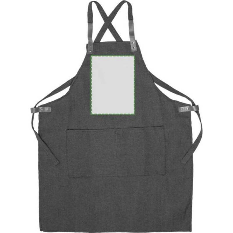 Džínová zástěra (280 gsm) Greg, modrá Džínová zástěra (280 gsm) Greg, modrá