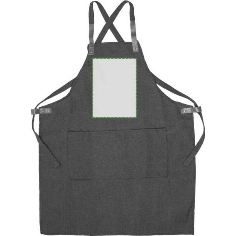 Džínová zástěra (280 gsm) Greg, modrá Džínová zástěra (280 gsm) Greg, modrá