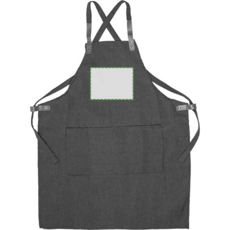 Džínová zástěra (280 gsm) Greg, modrá Džínová zástěra (280 gsm) Greg, modrá