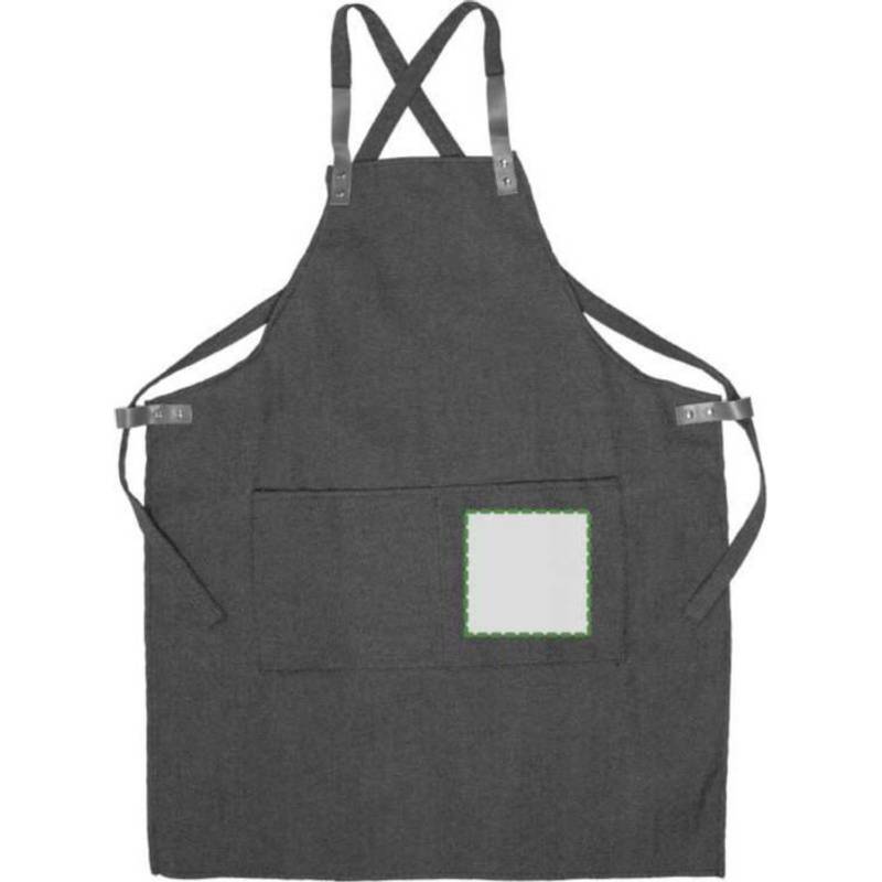 Džínová zástěra (280 gsm) Greg, modrá Džínová zástěra (280 gsm) Greg, modrá