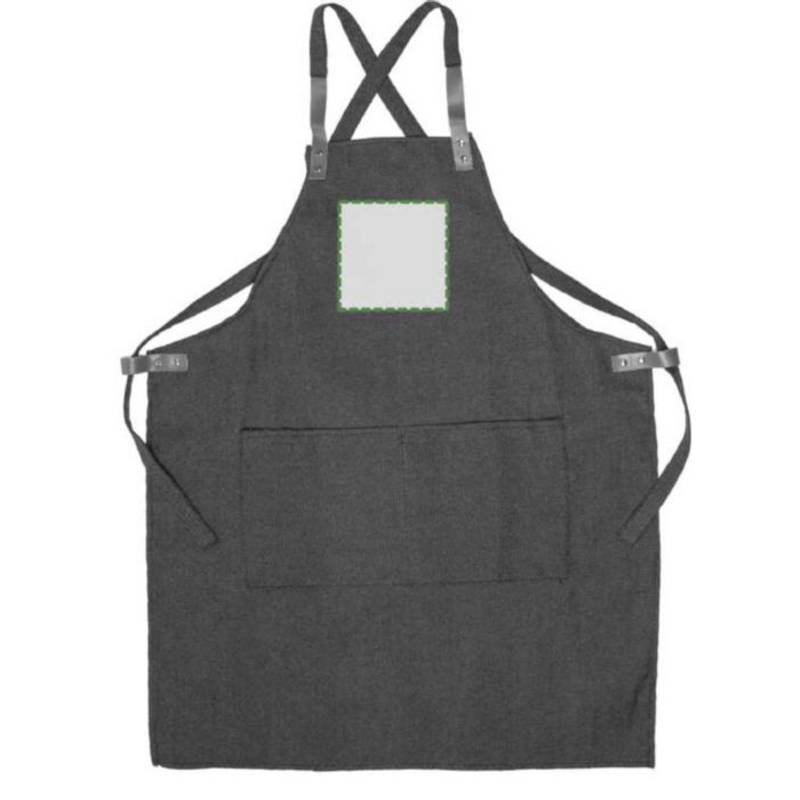 Džínová zástěra (280 gsm) Greg, modrá Džínová zástěra (280 gsm) Greg, modrá