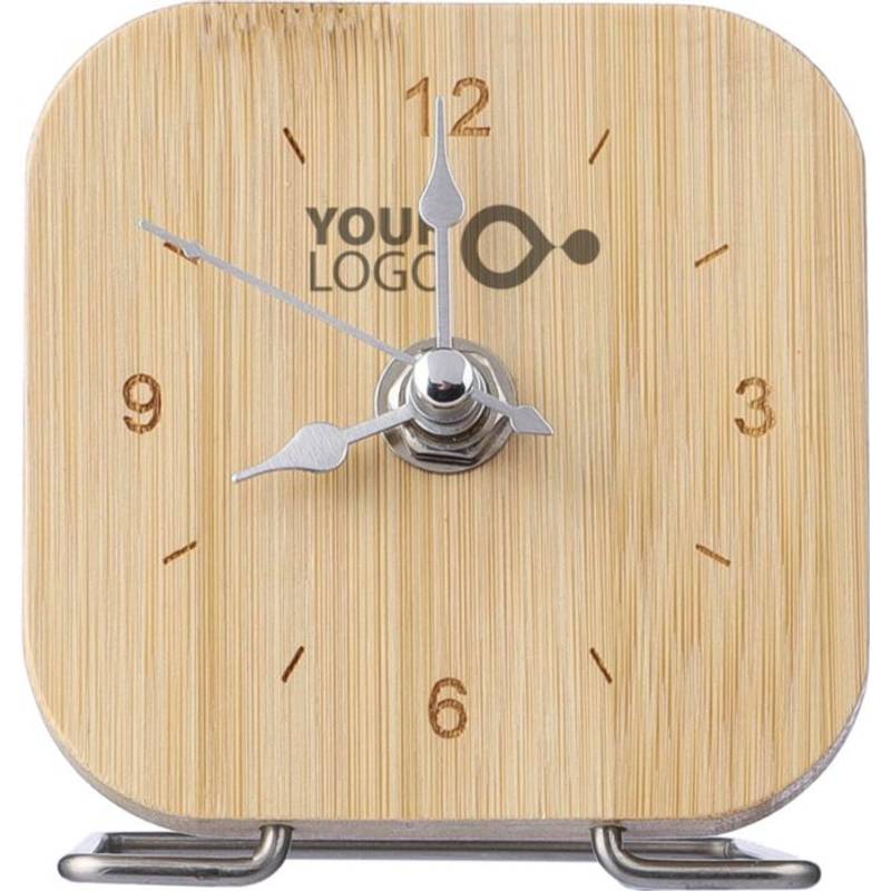 Bambusové hodiny Jenny, hnědá Bambusové hodiny Jenny, hnědá