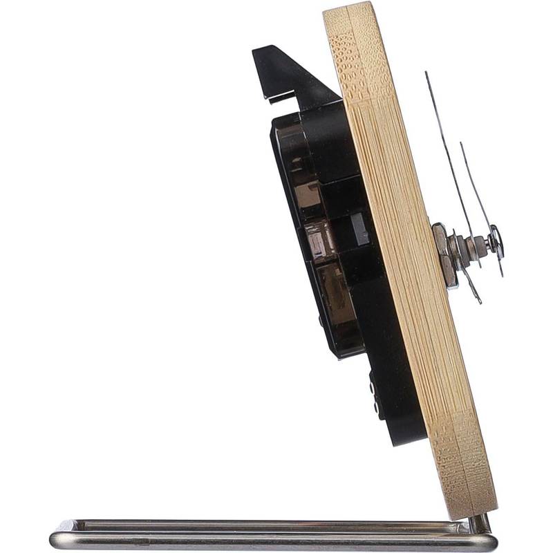 Bambusové hodiny Jenny, hnědá Bambusové hodiny Jenny, hnědá