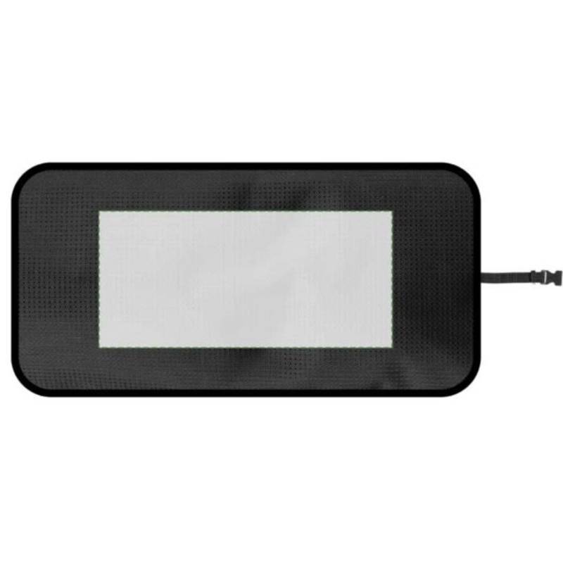 1680D polyesterová rolovací taška Johnny, černá 1680D polyesterová rolovací taška Johnny, černá