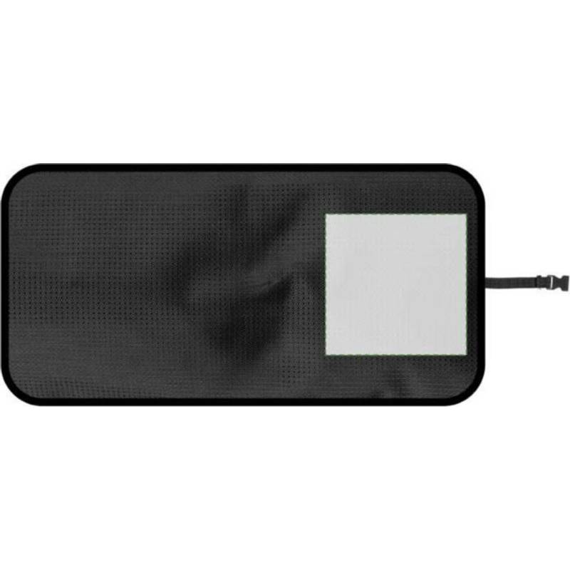 1680D polyesterová rolovací taška Johnny, černá 1680D polyesterová rolovací taška Johnny, černá