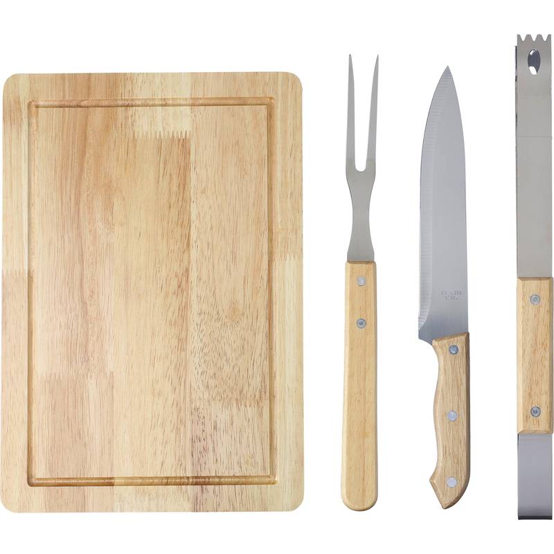 Nerezový grilovací set Kathleen, černá Nerezový grilovací set Kathleen, černá