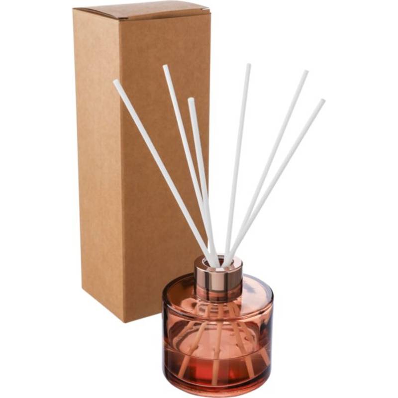 Skleněný difuzor Ken, hnědá Skleněný difuzor Ken, hnědá