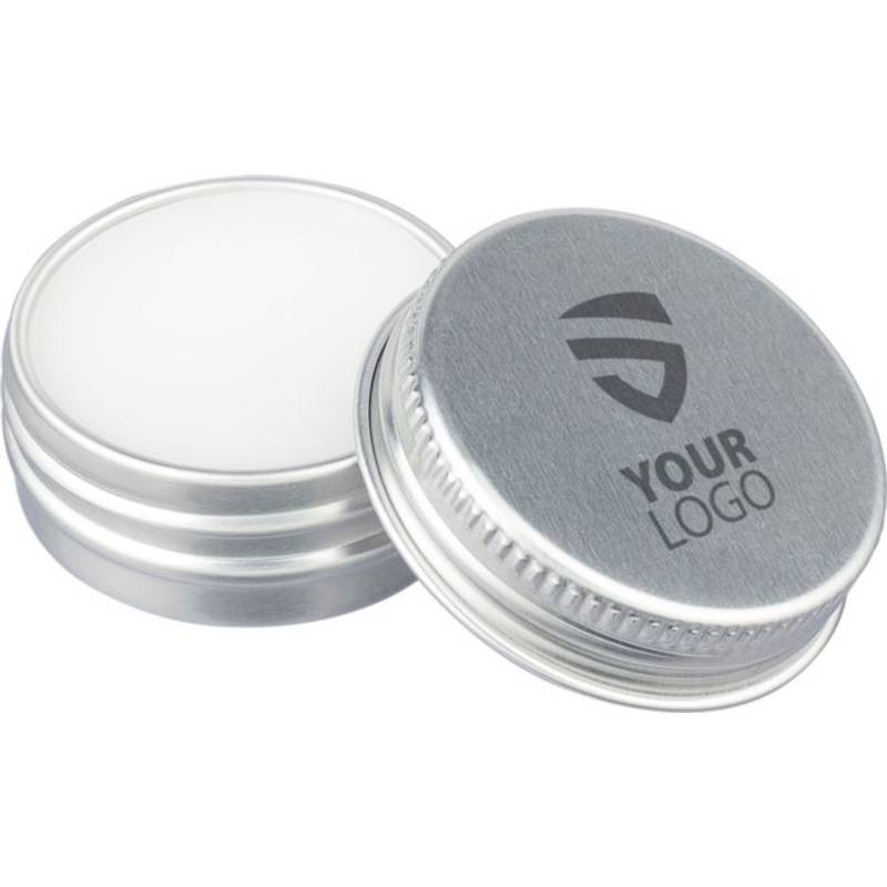 Balzam na pery z kovového plechu Kevin, sivá strieborná Balzam na pery z kovového plechu Kevin, sivá strieborná